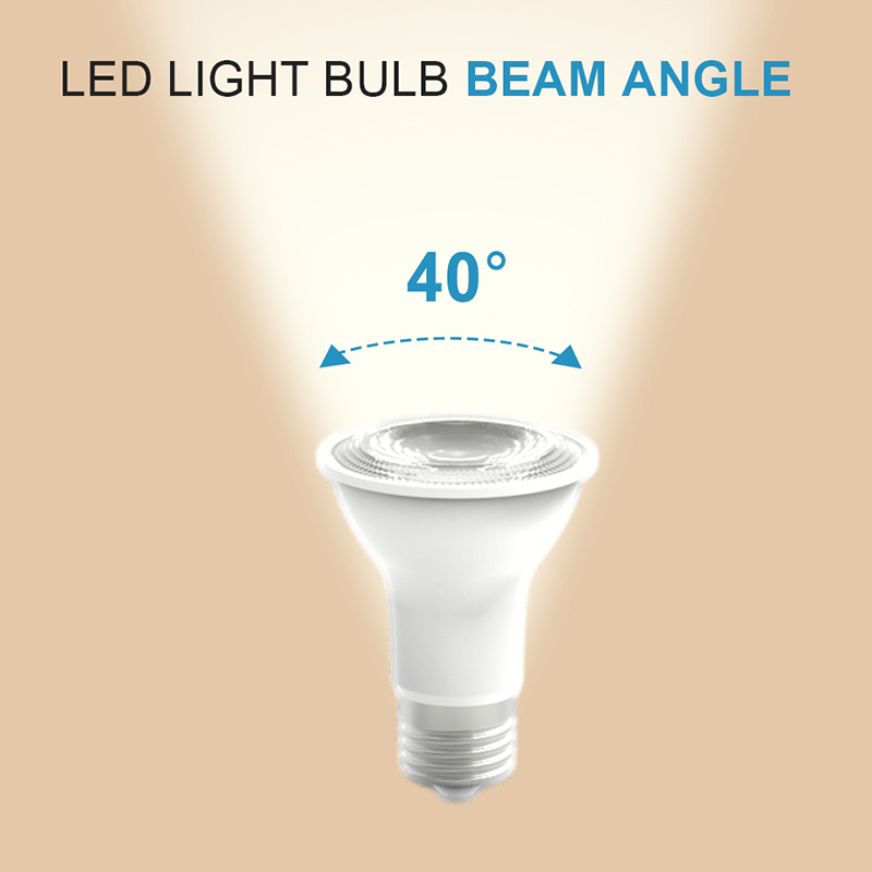 120V PAR20 E26 LED Light Bulb 7 Watts 6-Pack 120V PAR20 E26 LED Light Bulb 7 Watts 6-Pack